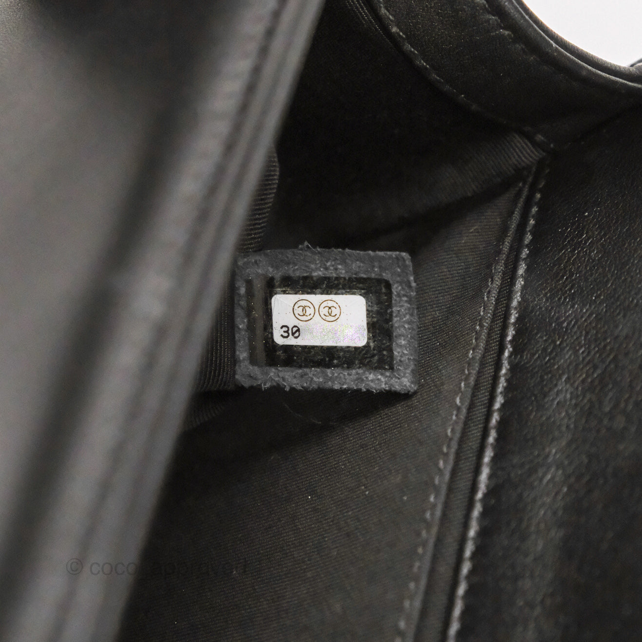 Chanel Medium Boy Quilted Black Calfskin Ruthenium Hardware