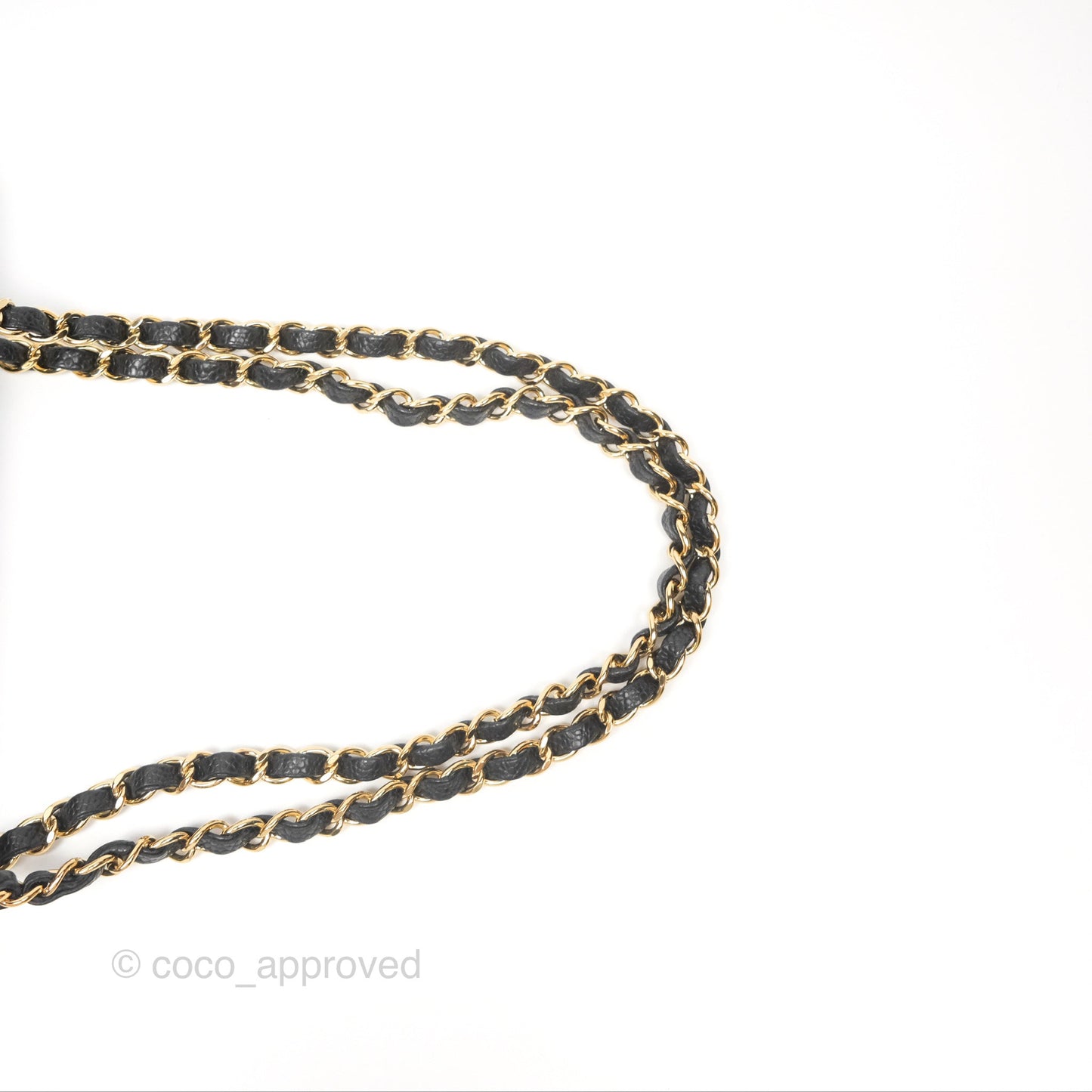 Chanel Small Classic Flap Quilted Black Caviar Gold Hardware
