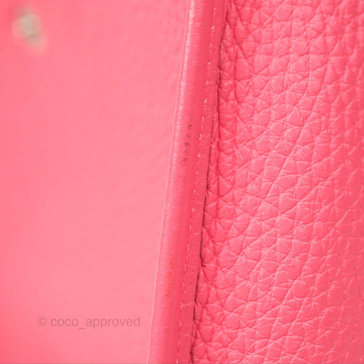Hermès Mini Evelyne 16 Rose Azalee Clemence Palladium Hardware
