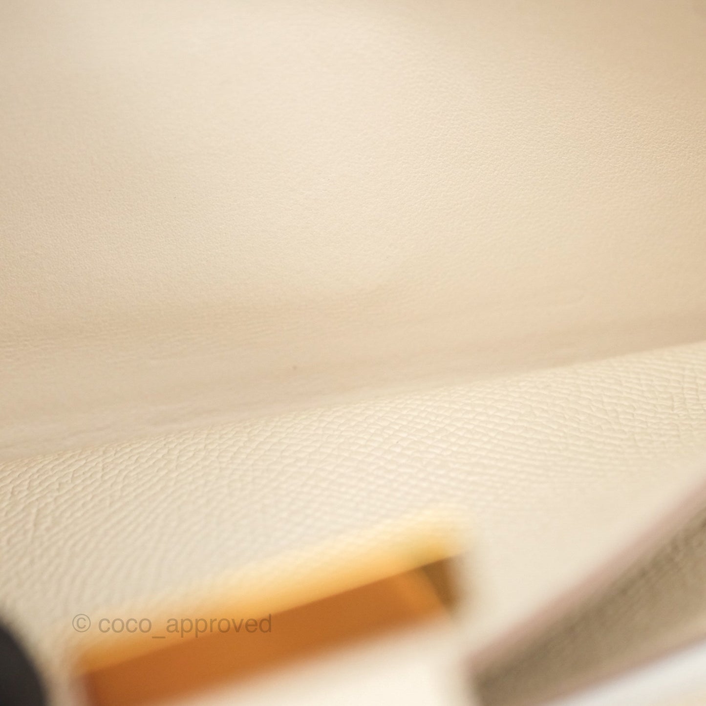 Hermès Constance Long To Go Wallet Craie 10 Epsom Gold Hardware