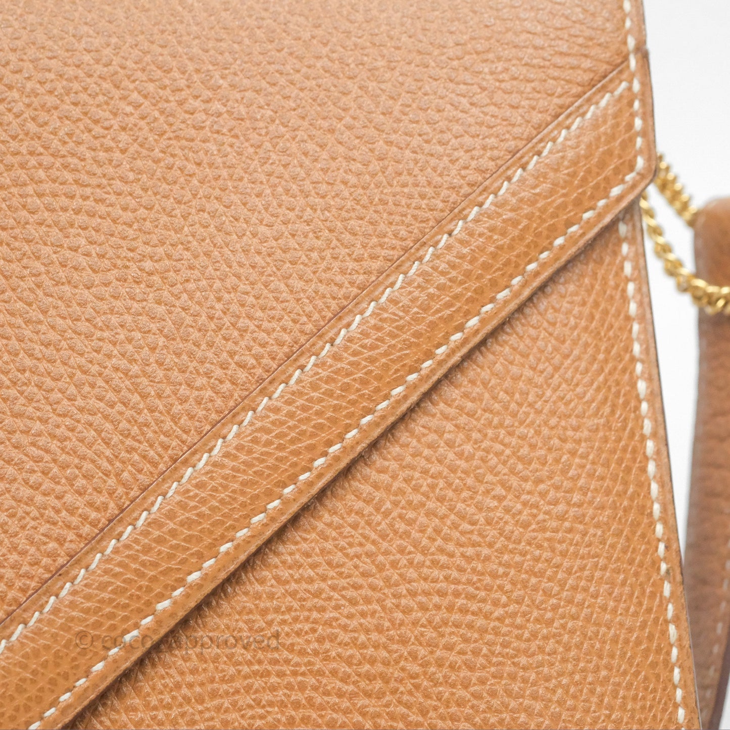 Hermès Vintage Lydie Gold Bag Gold Hardware