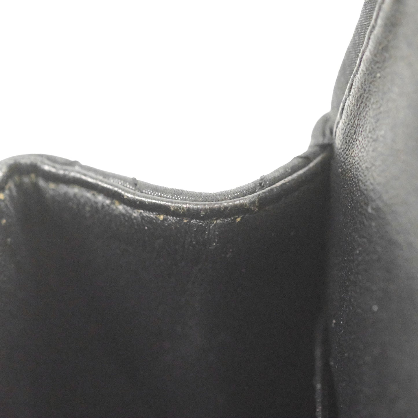 Chanel Mini Reissue 224 Double Flap Black Iridescent Calfskin Ruthenium Hardware