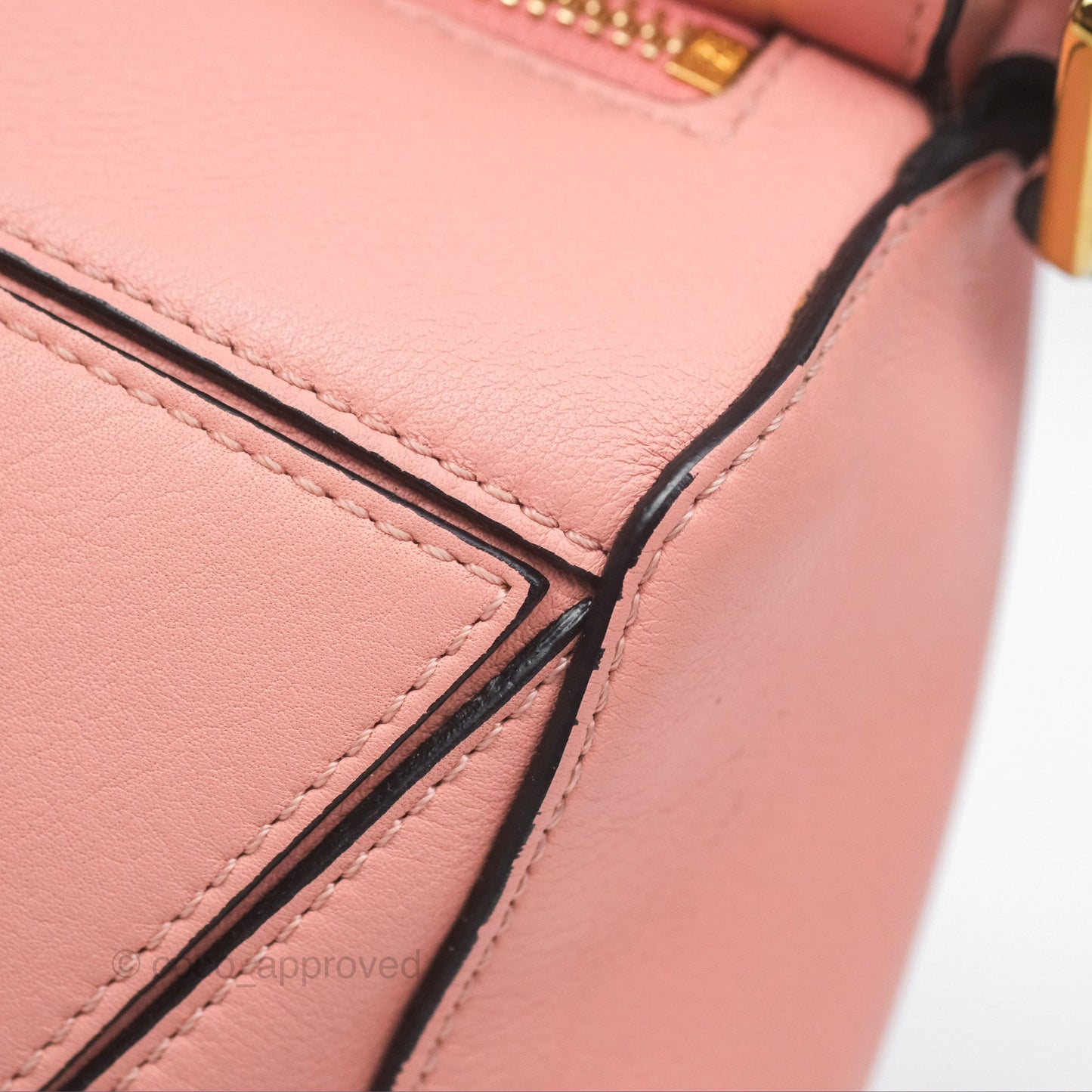 Loewe Small Puzzle Bag Pink Calfskin