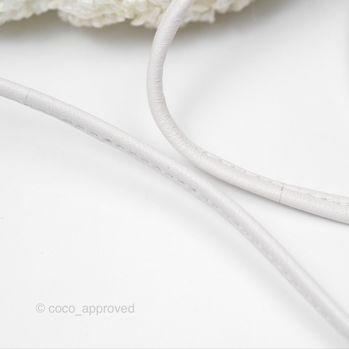 Bottega Veneta The Mini Pouch Boucle Raffia White