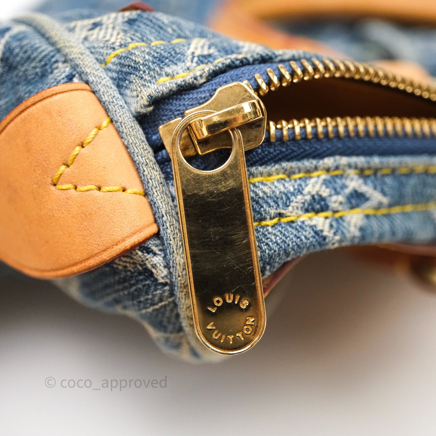 Louis Vuitton Vintage Speedy Denim Monogram