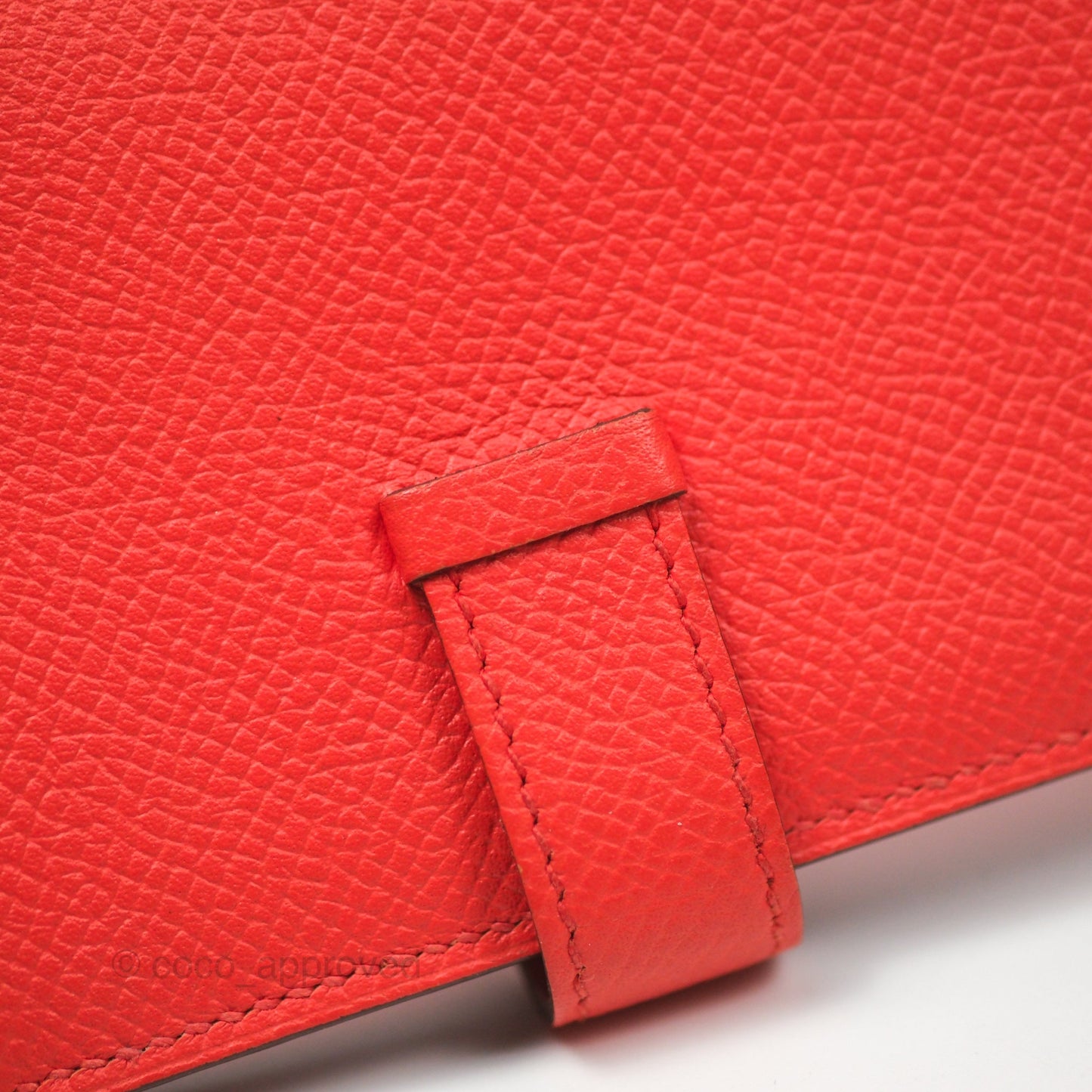 Hermès Bearn Card Holder Rose Jaipur T5 Epsom Palladium Hardware