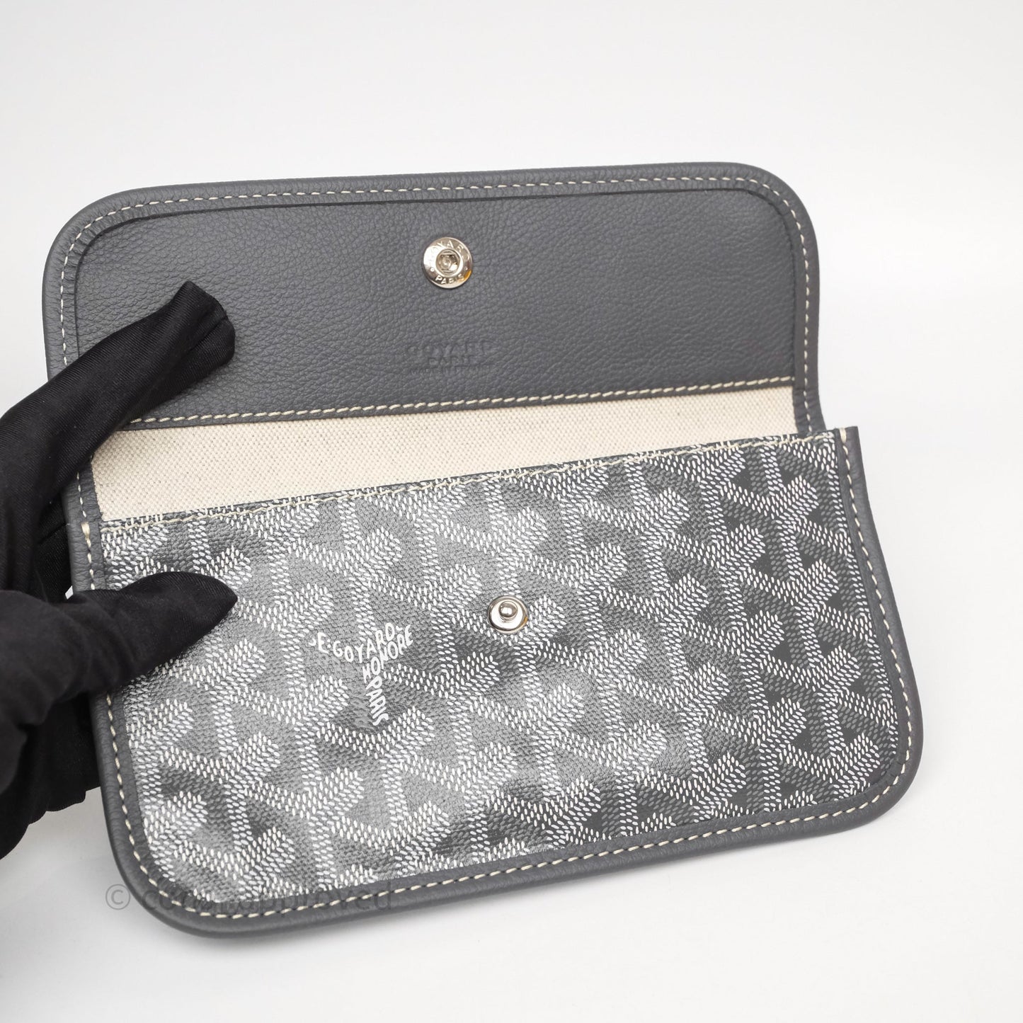 Goyard Bohème Hobo Bag Grey Goyardine Canvas