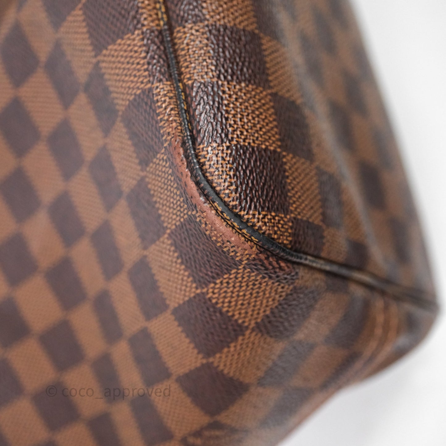 Louis Vuitton Neverfull Tote Bag GM Damier Ebene