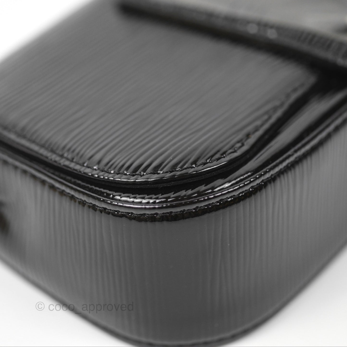 Louis Vuitton Sobe Clutch Black Electric Epi