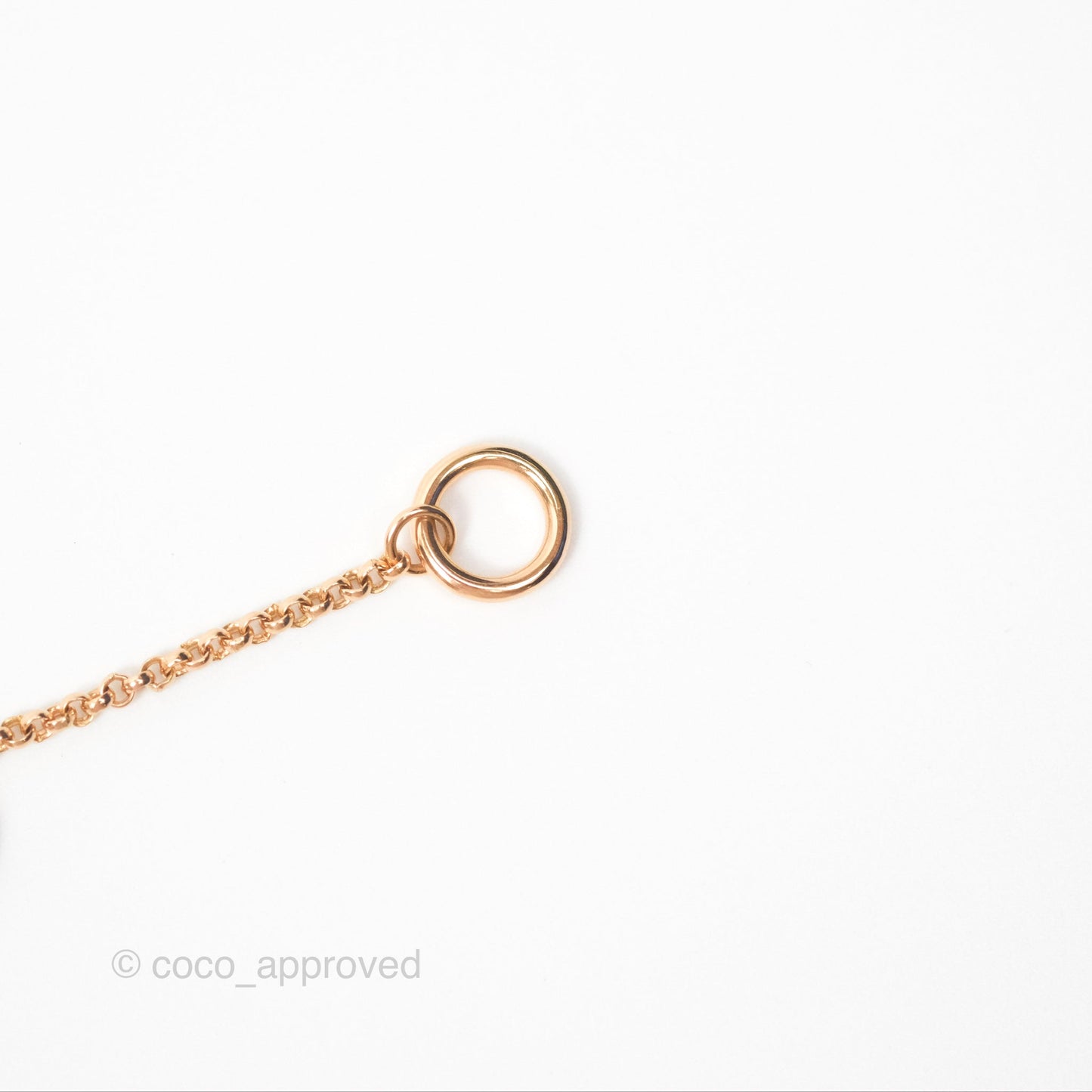 Hermes Ex-Libris Bracelet Rose Gold