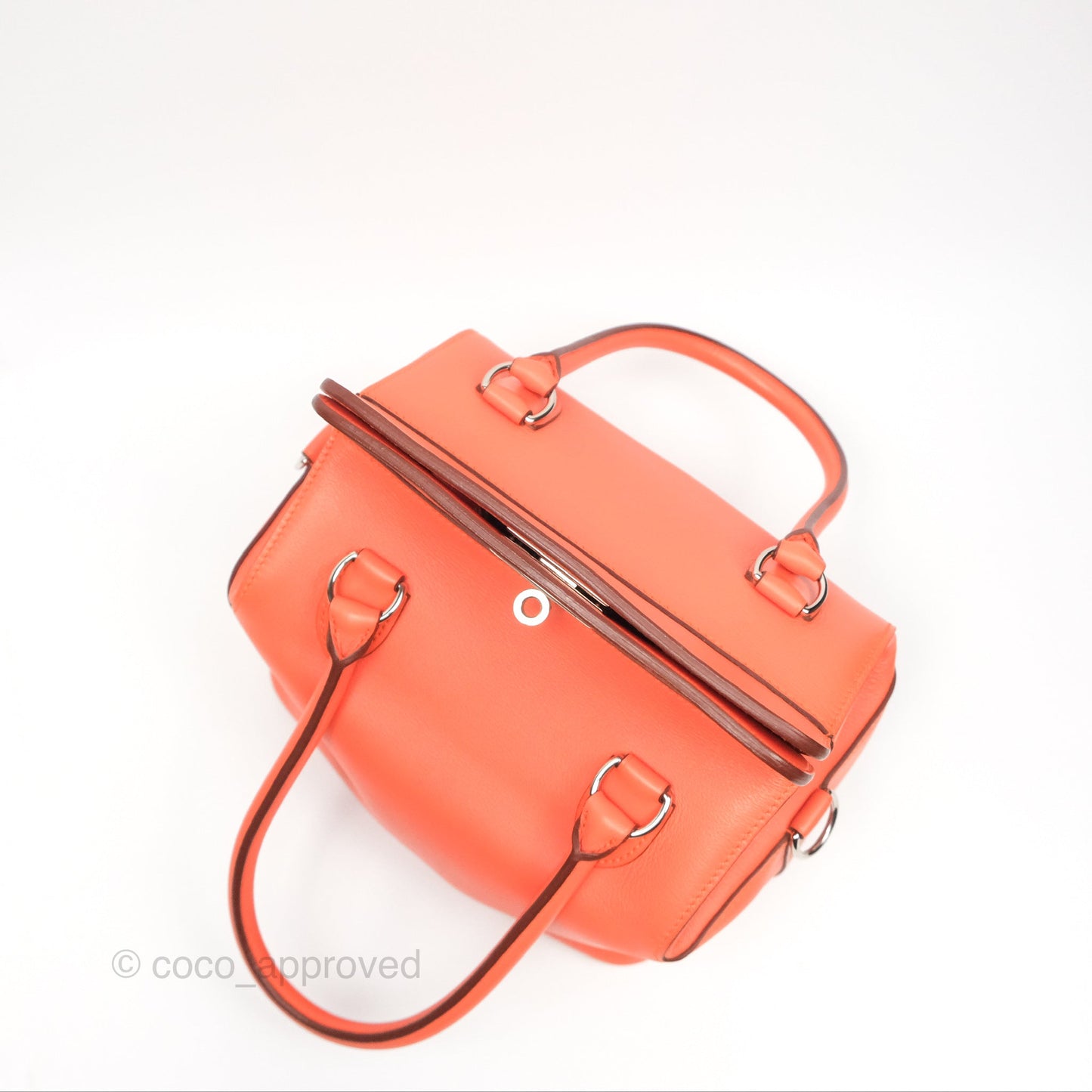 Hermès ToolBox 20 Mangue Evercolor Palladium Hardware