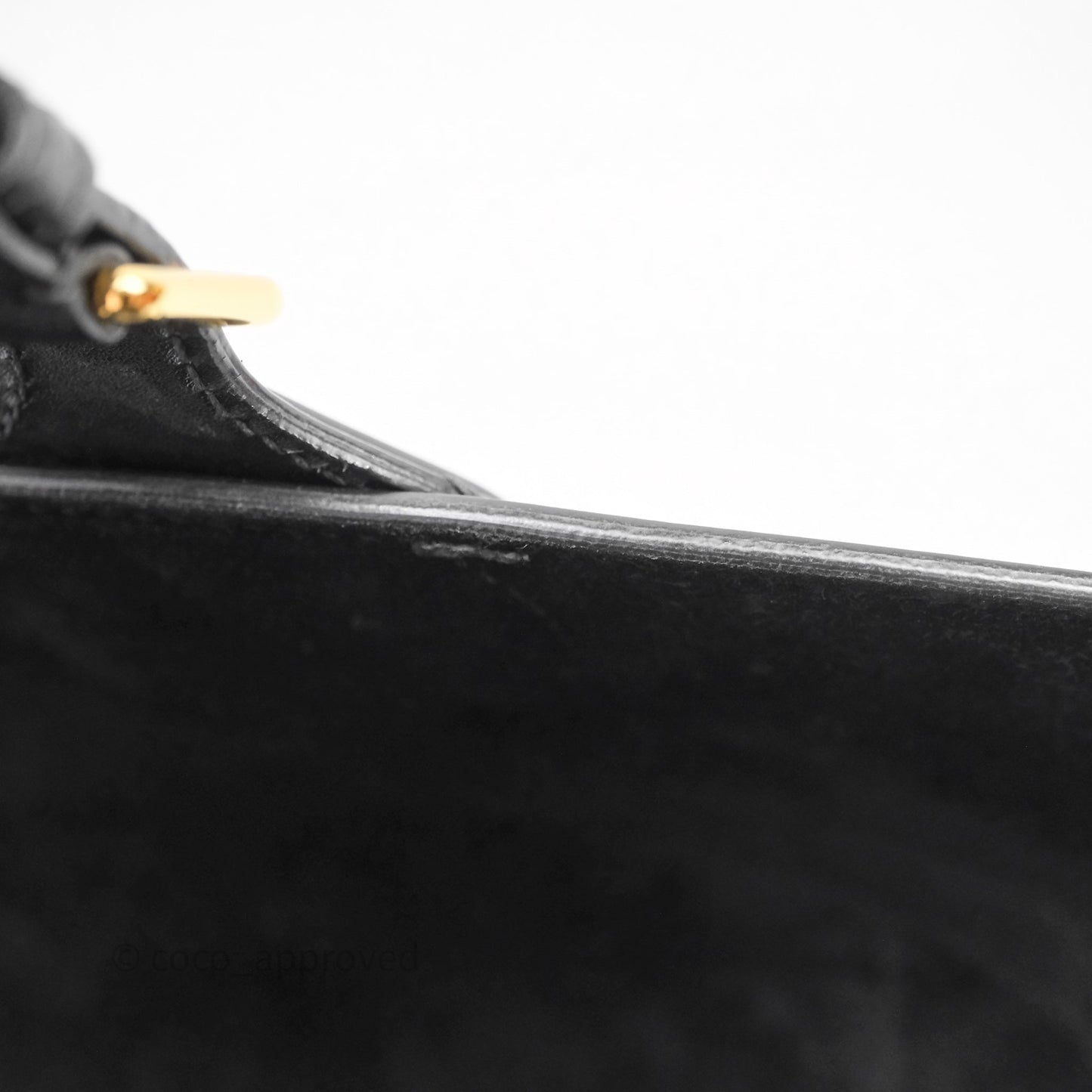 Christian Dior Medium Bobby Flap Black Box Calfskin