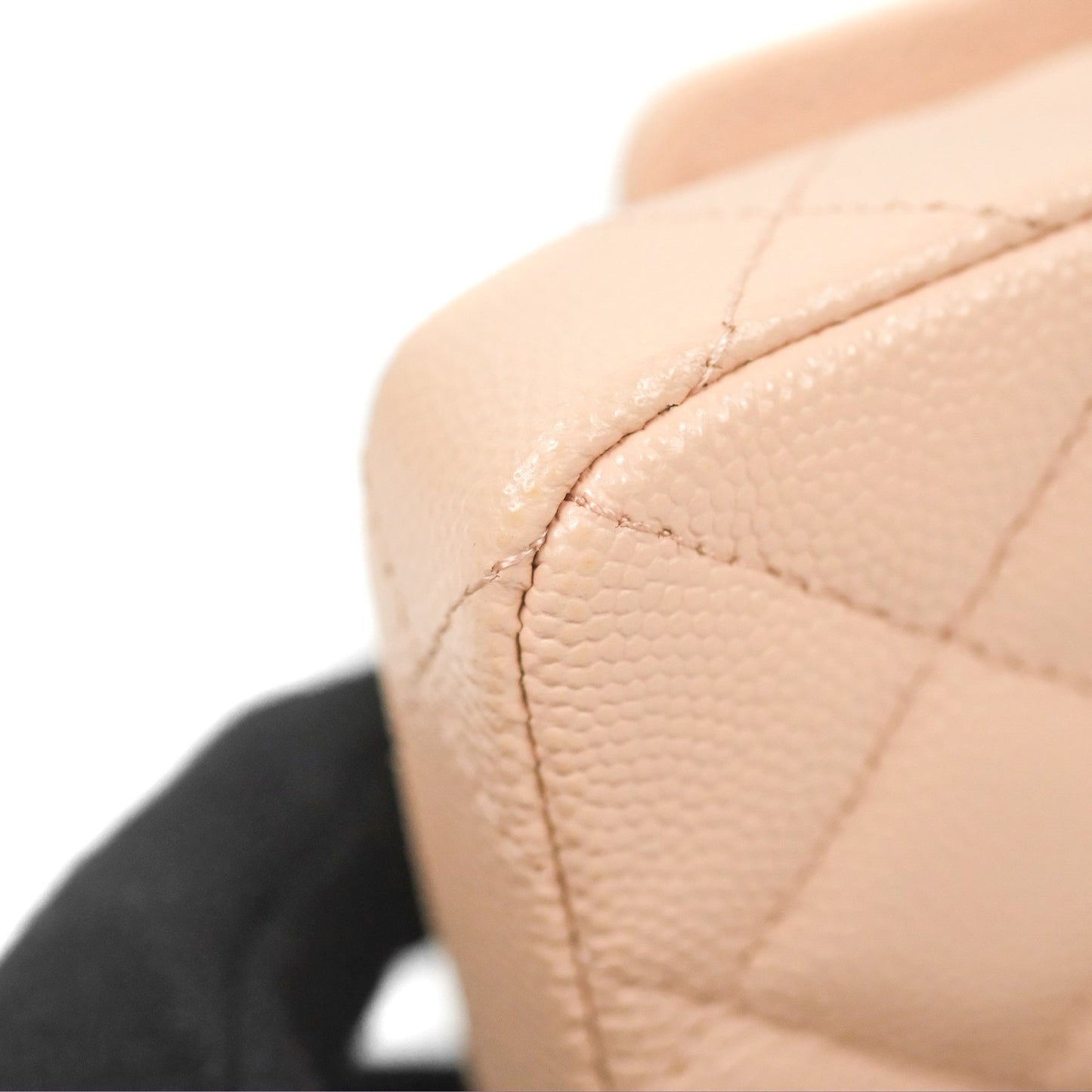 Chanel Classic Quilted Belt Bag Light Pink Caviar Gold Hardware