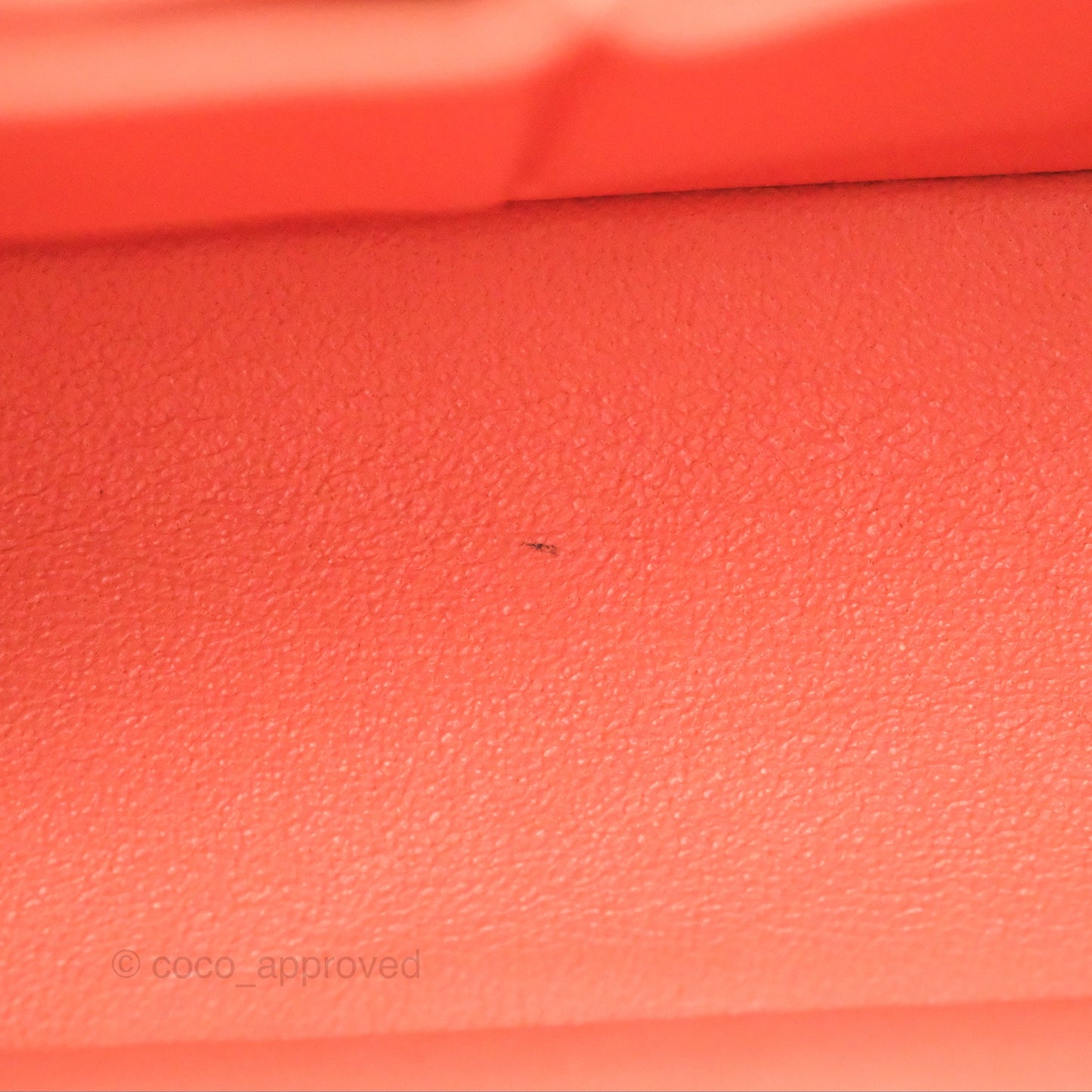 Chanel Classic M/L Medium Flap Quilted Peach Lambskin Gold Hardware