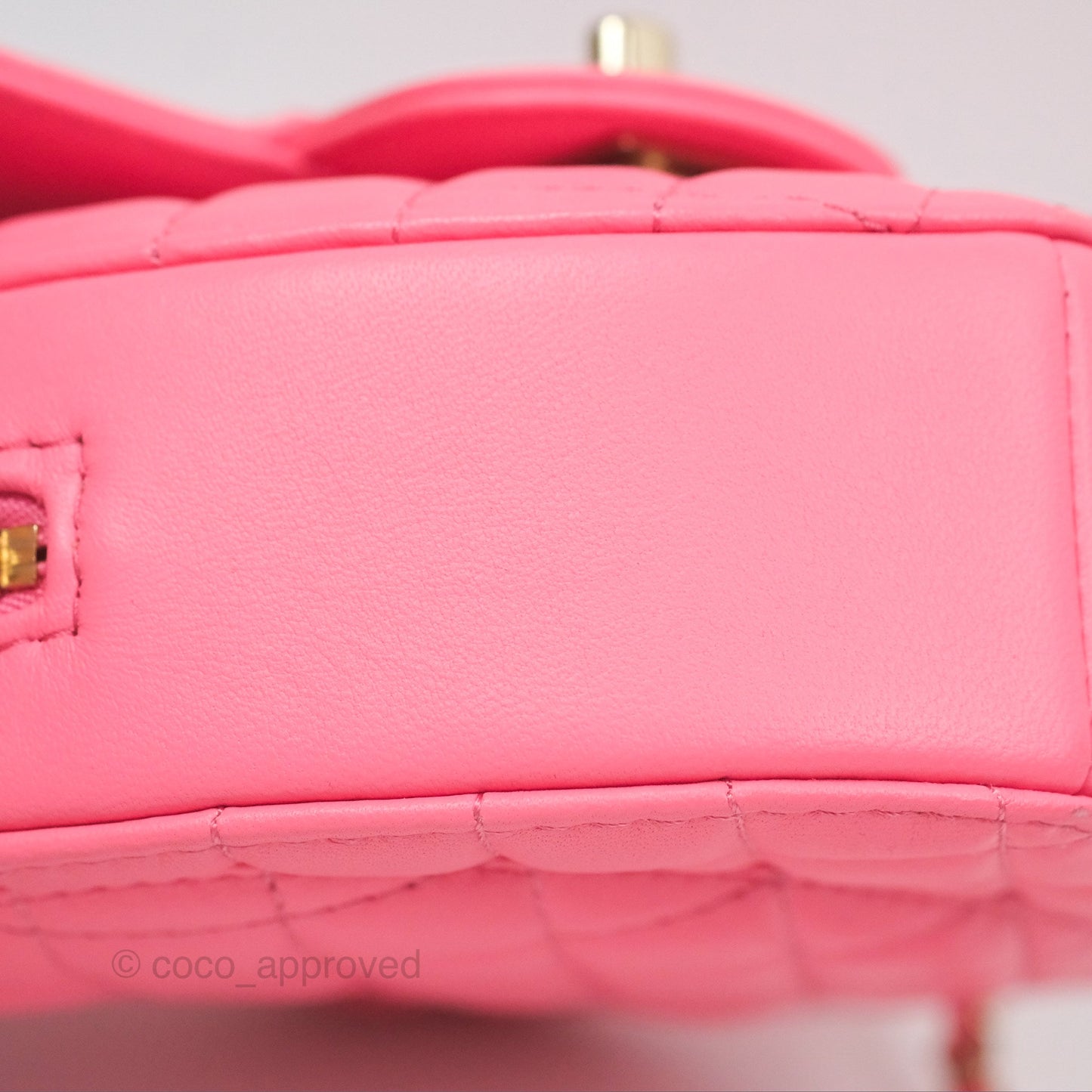 Chanel Large Heart Bag Pink Lambskin Gold Hardware 22S