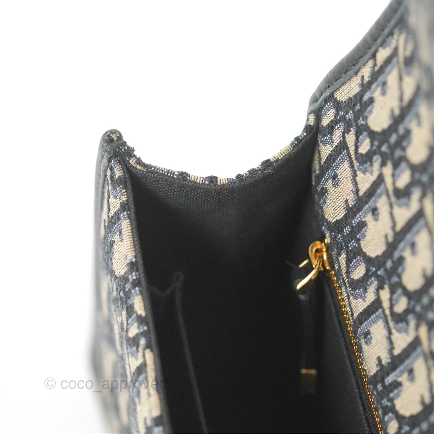 Dior 30 Montaigne Bag Blue Dior Oblique Jacquard