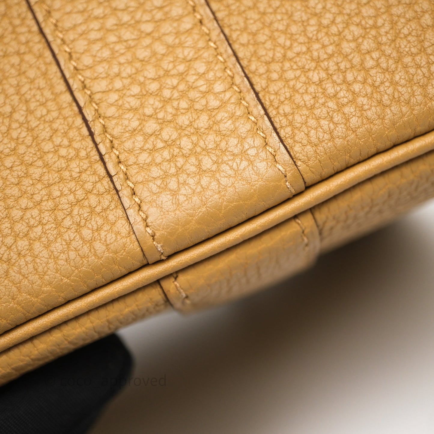 Hermès Garden Party 30 Biscuit 4B Veau Negonda Palladium Hardware