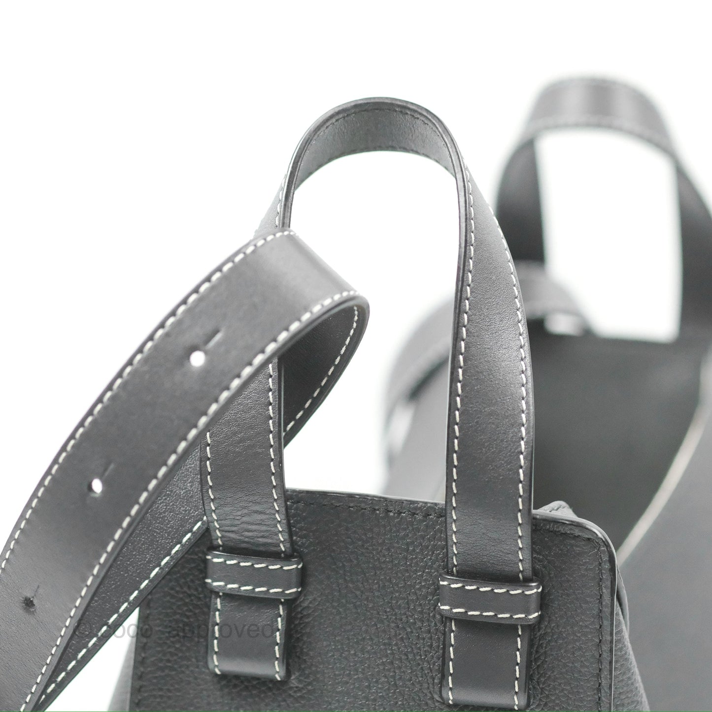 Loewe Hammock Small Asphalt Grey Shoulder Bag