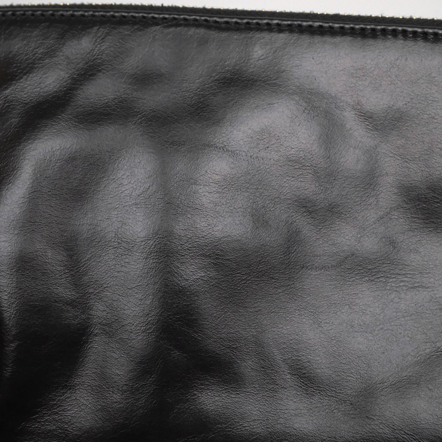 Chanel 22 Bag Medium Black Crumpled Calfskin Aged Gold Hardware