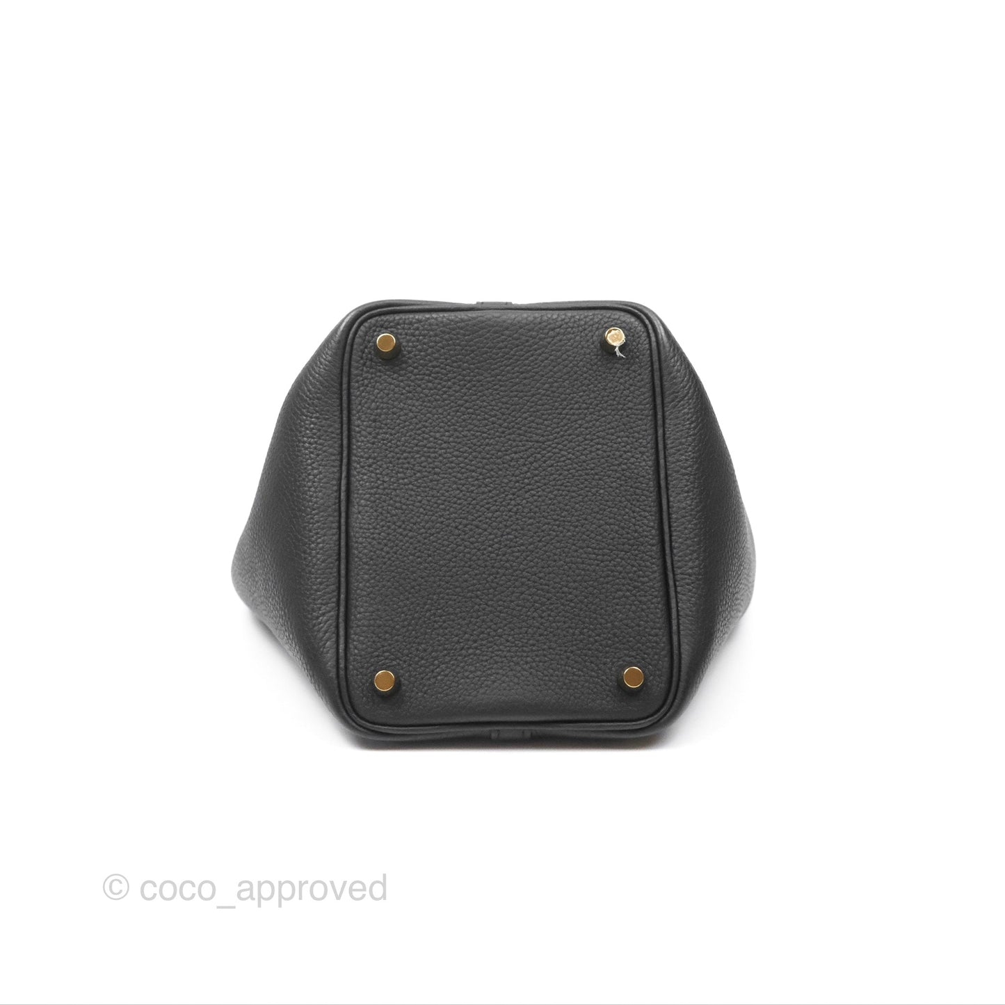Hermès Picotin Lock 18 Black Noir 89 Taurillon Clemence Gold Hardware