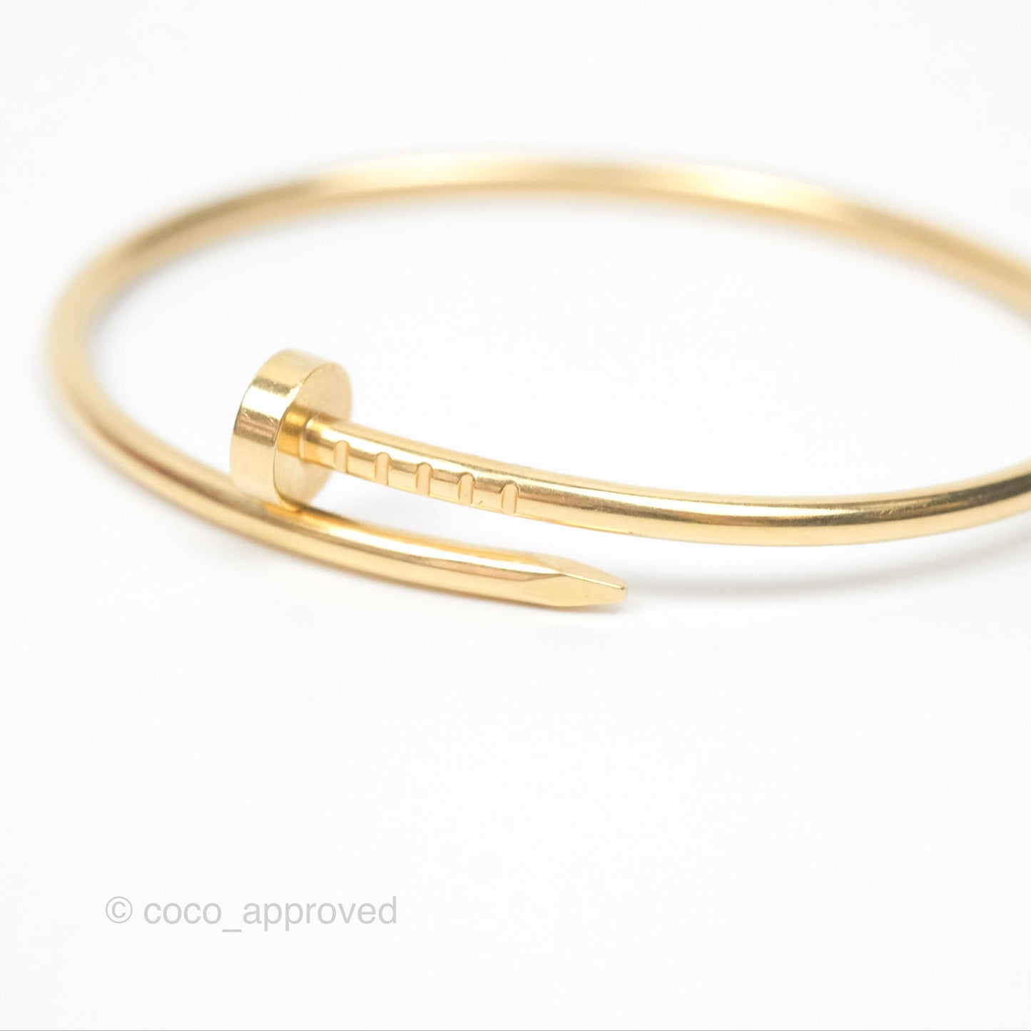 Cartier Small Juste Un Clou Bracelet 18K Yellow Gold