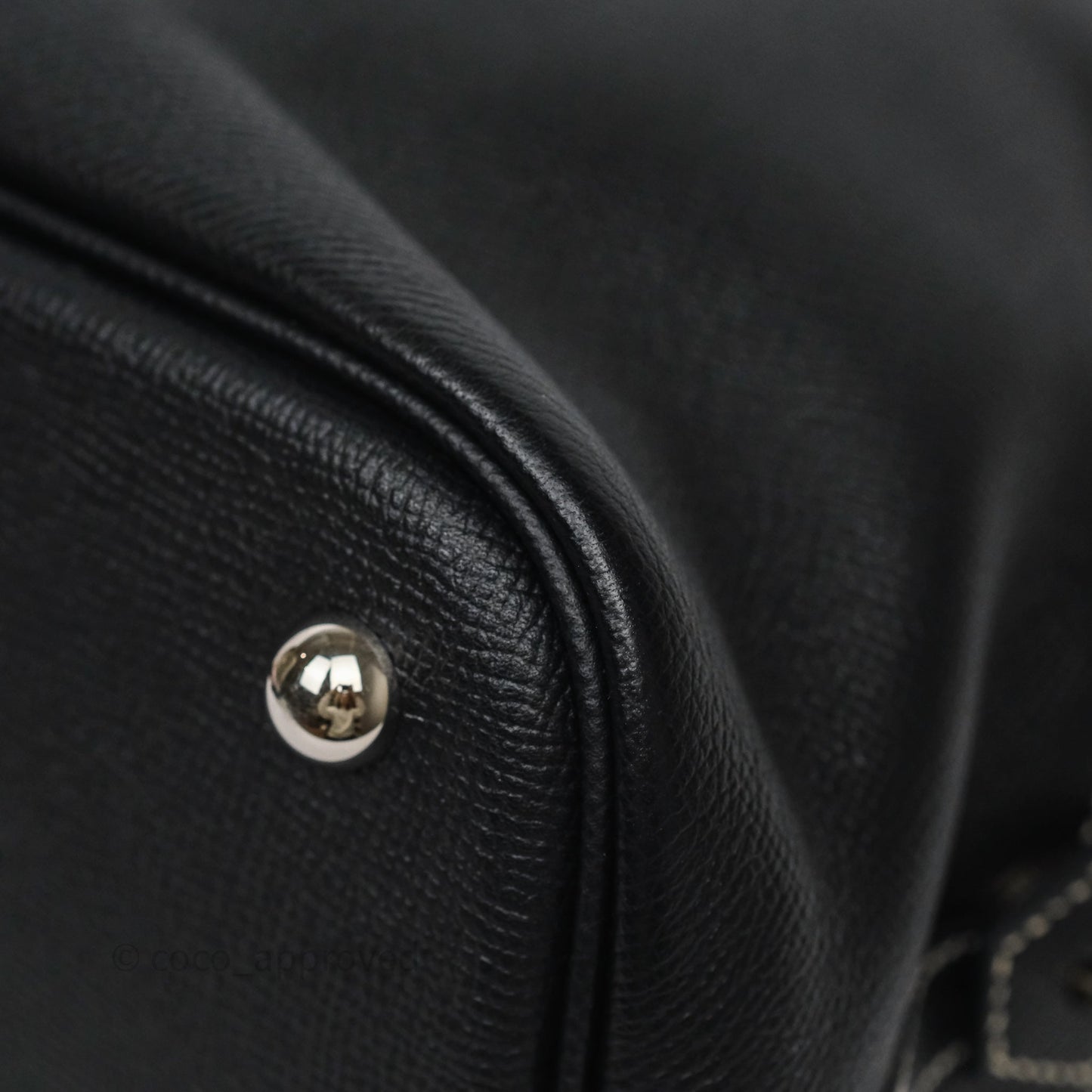 Hermès Bolide Relax 35 Black Noir 89 Epsom Palladium Hardware
