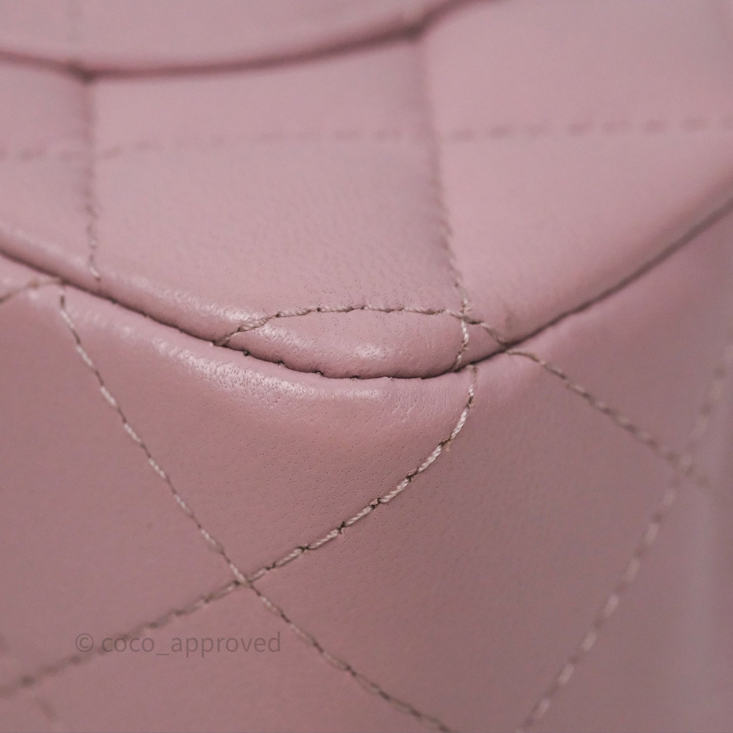 Chanel Top Handle Mini Rectangular Flap Lilac Pink Lambskin Gold Hardware