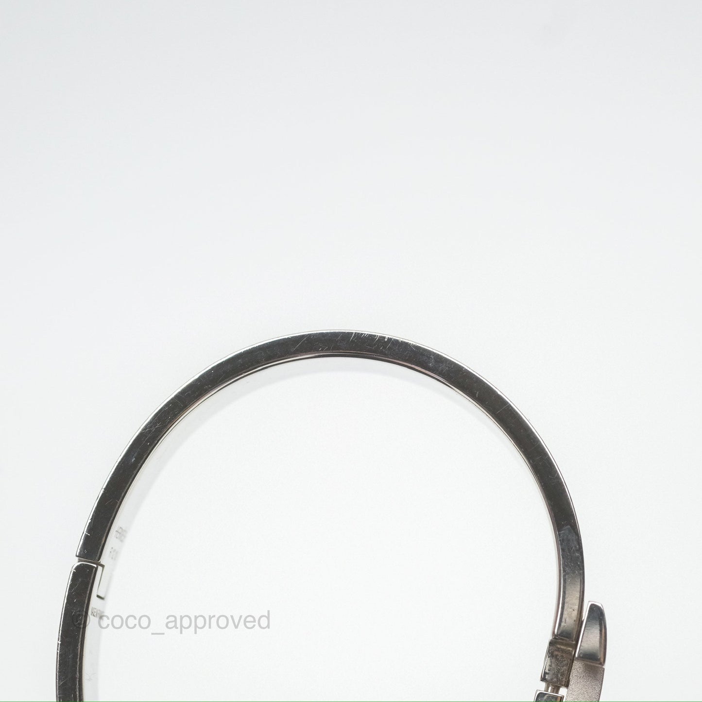 Hermès Clic H Bracelet Mint Palladium Hardware PM
