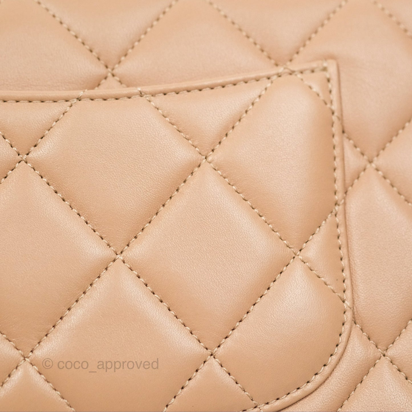 Chanel Trendy CC Small Beige Lambskin Gold Hardware 22S