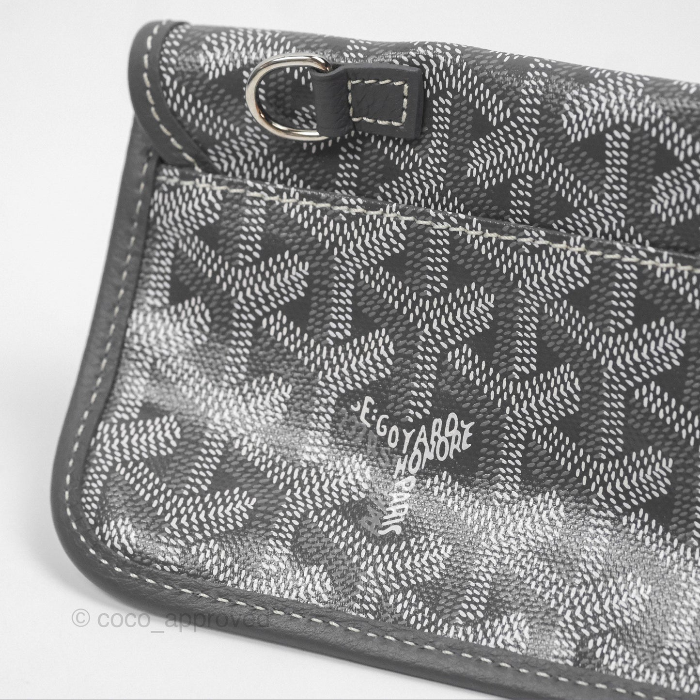 Goyard Bohème Hobo Bag Grey Goyardine Canvas