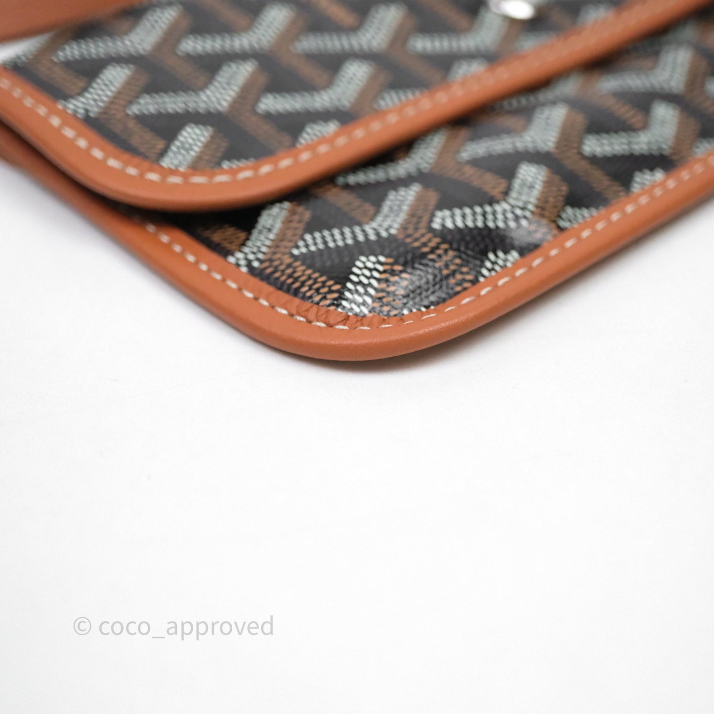 Goyard St Louis Tote PM Tan Black