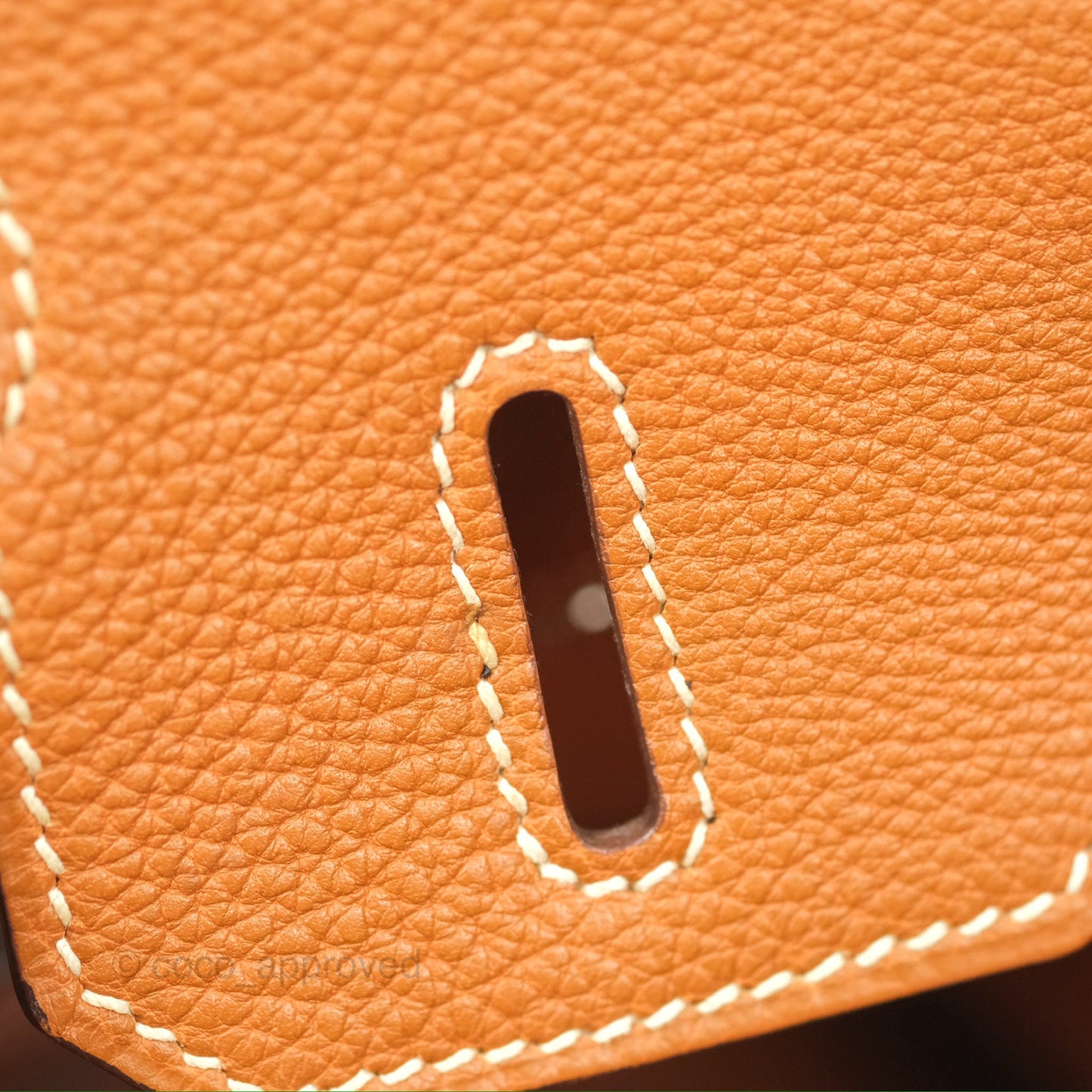 Hermès Birkin 30 Retourne Gold Clemence Palladium Hardware
