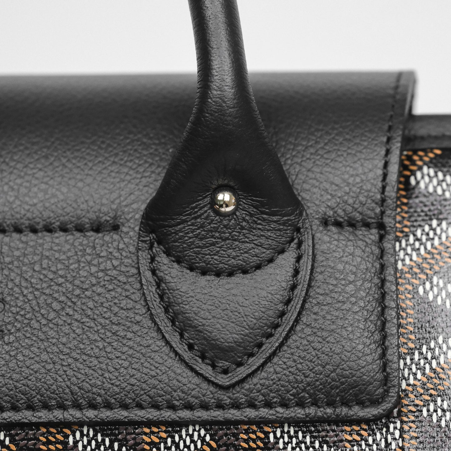 Goyard Mini Alpin Backpack Black Goyardine Calfskin
