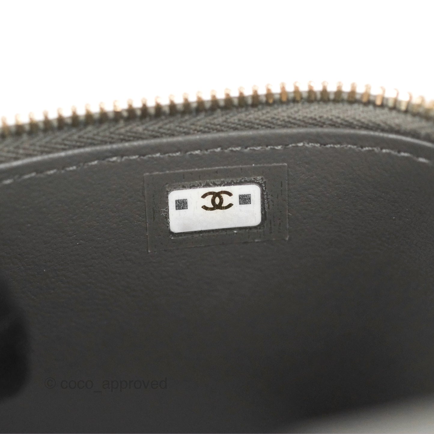 Chanel Mini Top Handle Vanity With Chain Dark Grey Lambskin Gold Hardware