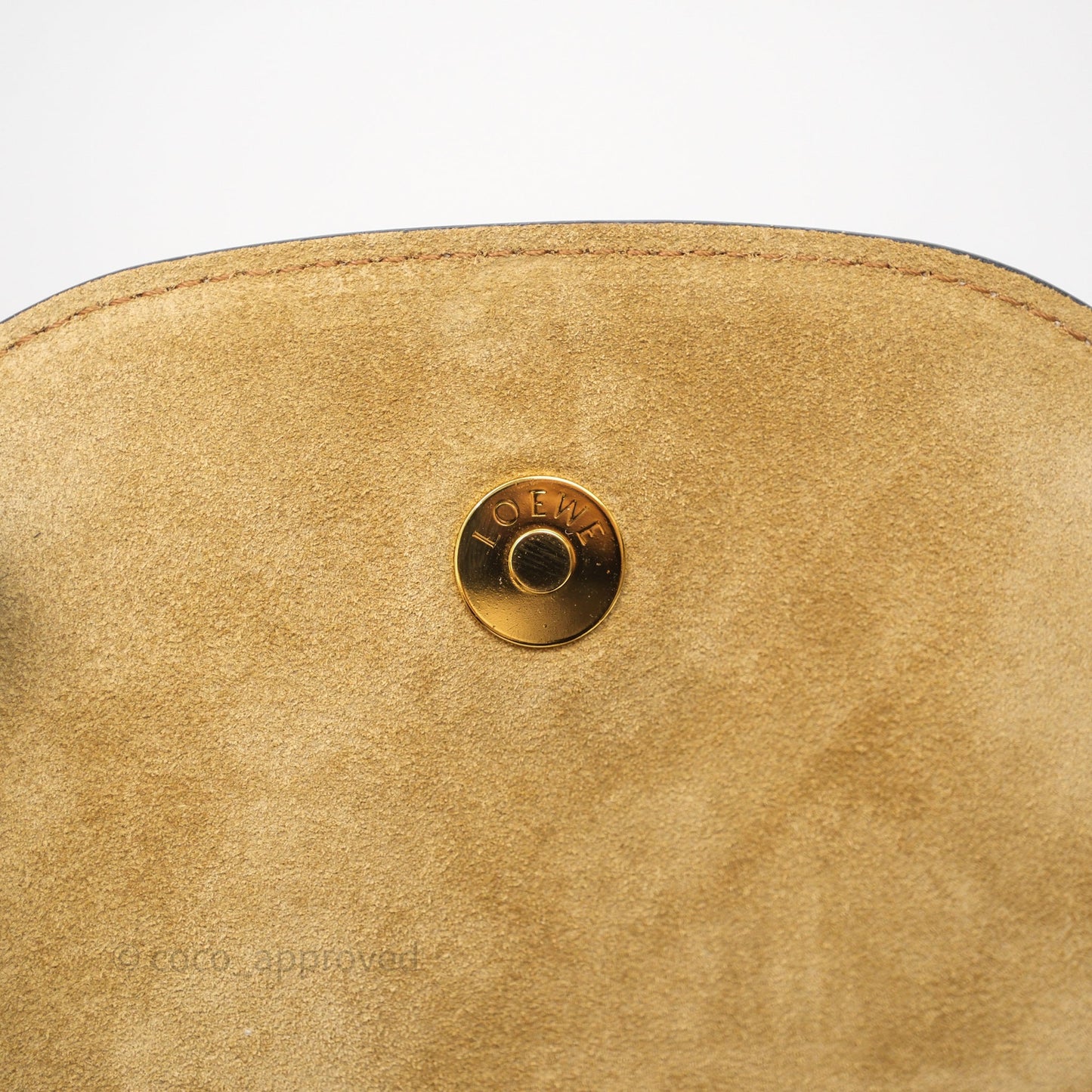 Loewe Mini Gate Dual Bag Beige Sand Soft Calfskin Jacquard Strap