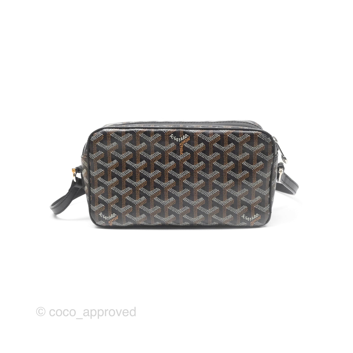 Goyard Cap-Vert PM Bag Black Goyardine