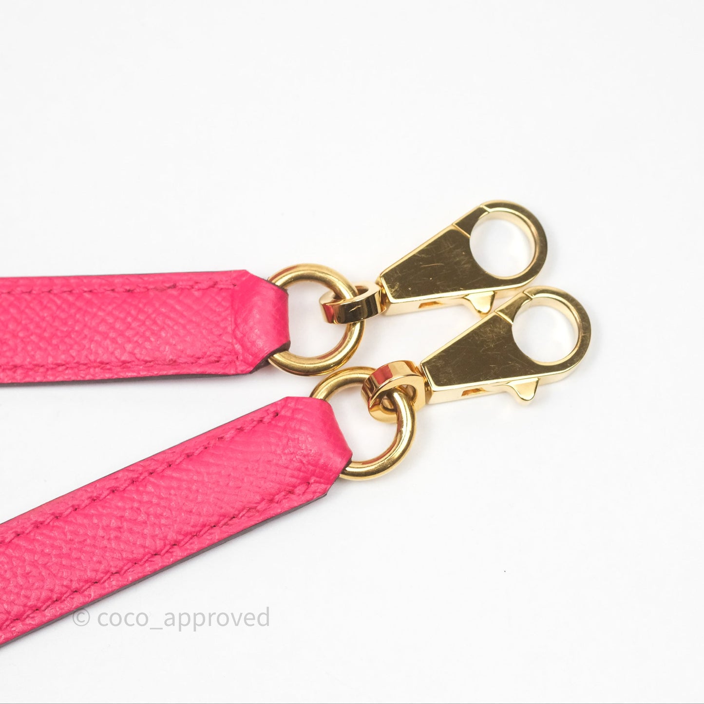 Hermès Kelly 28 Sellier Rose Extreme I6 Epsom Gold Hardware