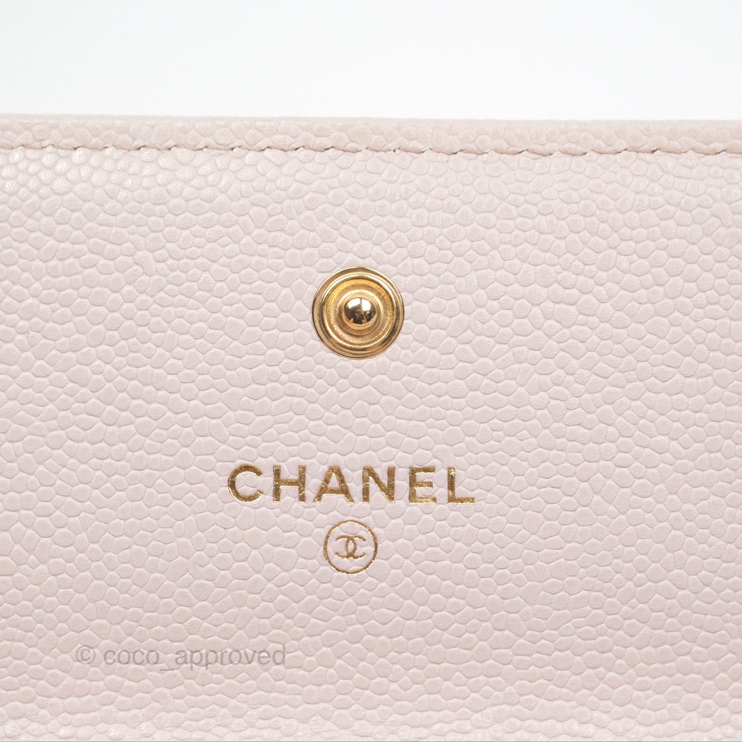 Chanel Miss Coco Clutch With Chain Quilted Lilac Pink Caviar Gold Hardware