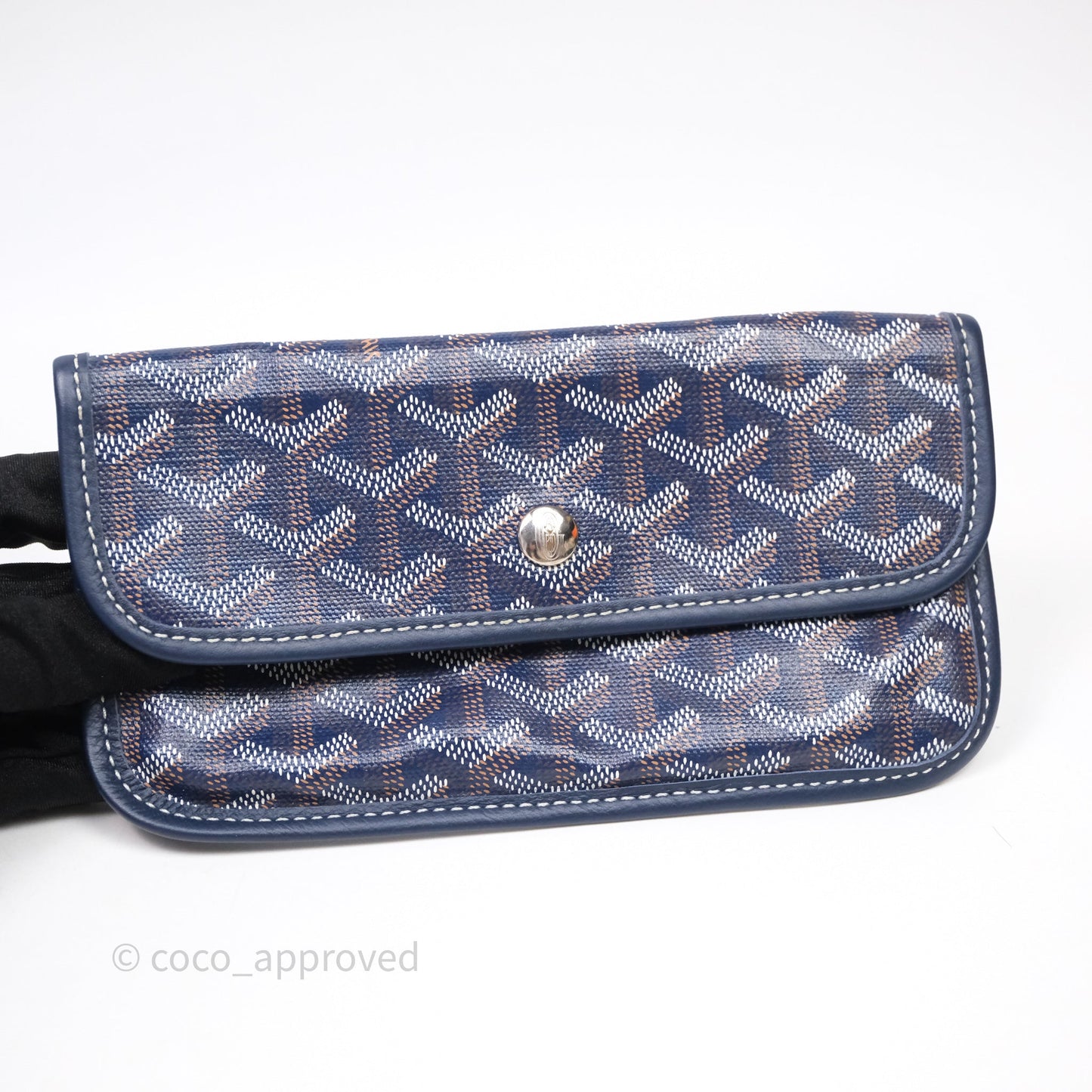 Goyard St Louis Tote PM Navy