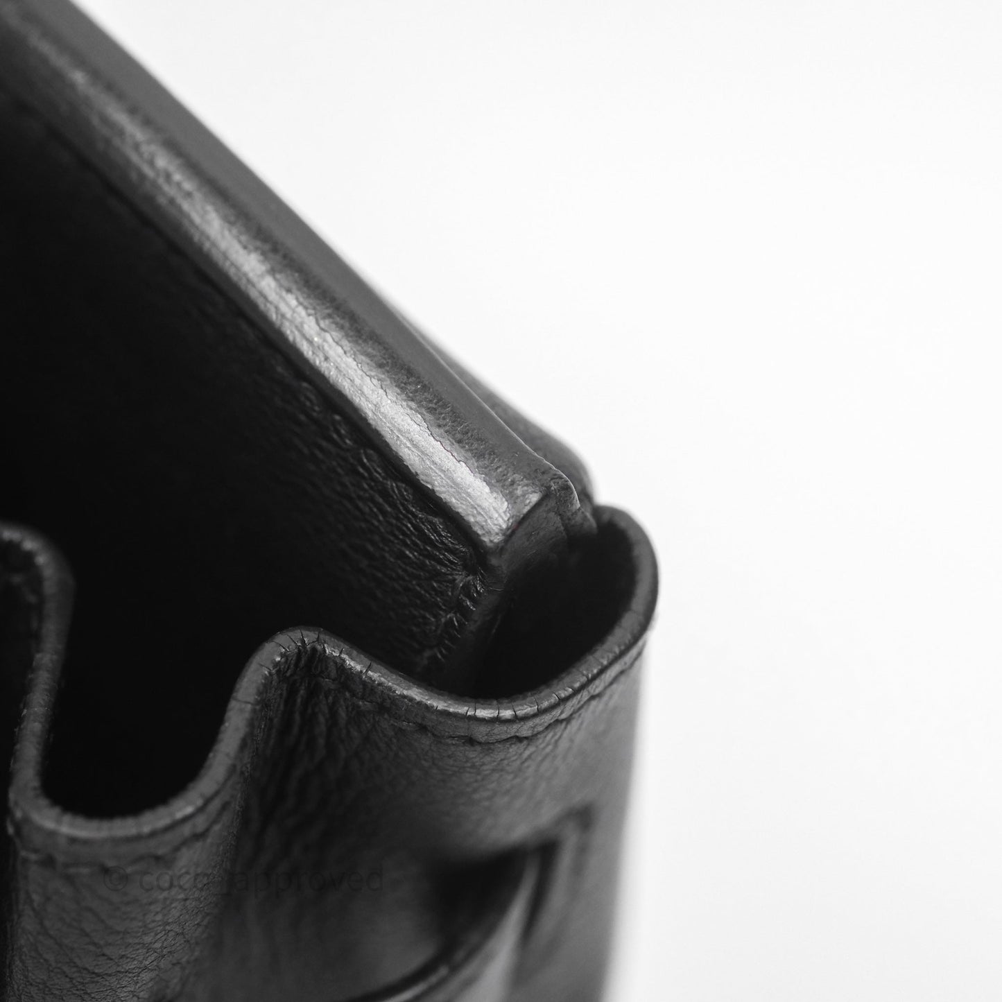 Hermès Birkin 30 Noir 89 Evergrain Palladium Hardware