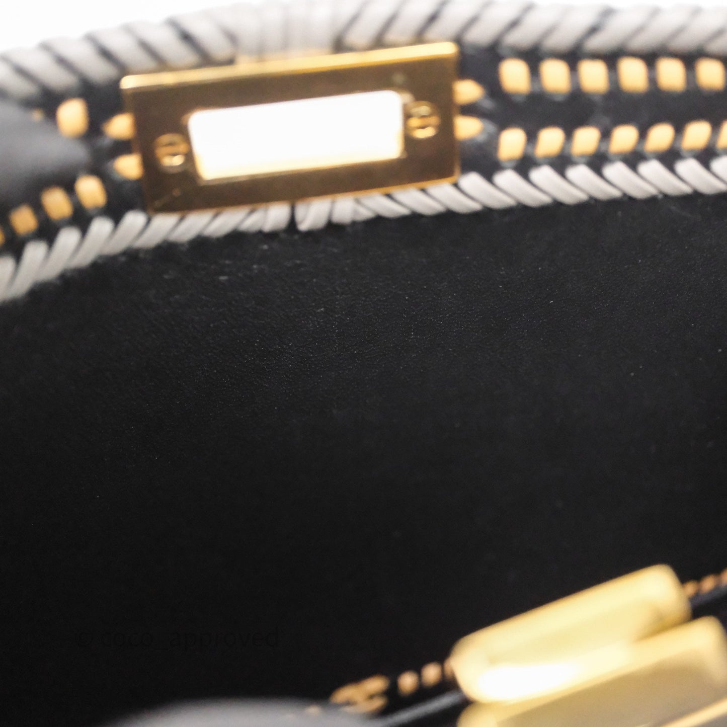 Fendi Small Peekaboo Iseeu Black/ Grey