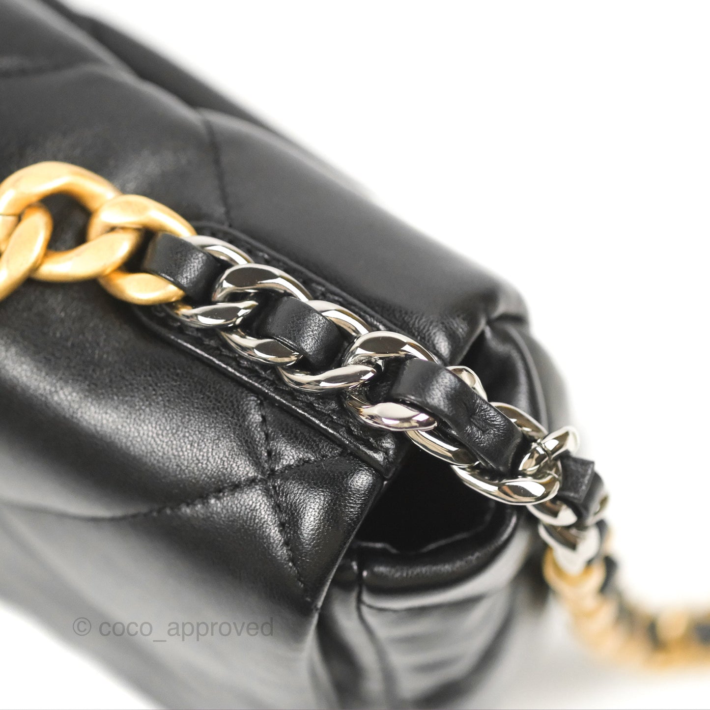 Chanel 19 Small Black Mixed Hardware