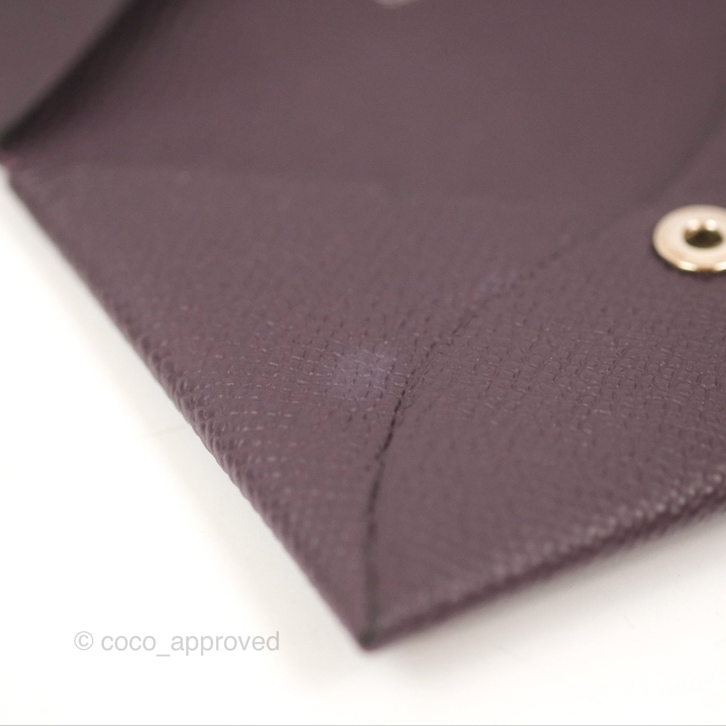 Hermès Calvi Card Holder Rouge Sellier Epsom