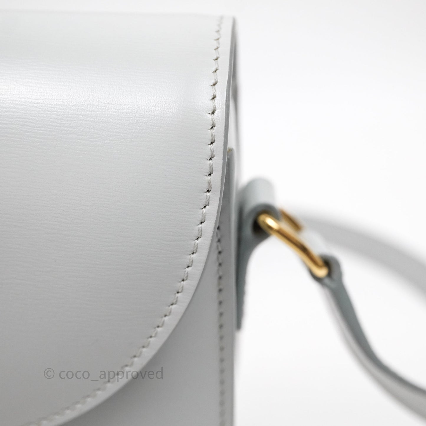 Celine Teen Besace Light Blue Shiny Calfskin