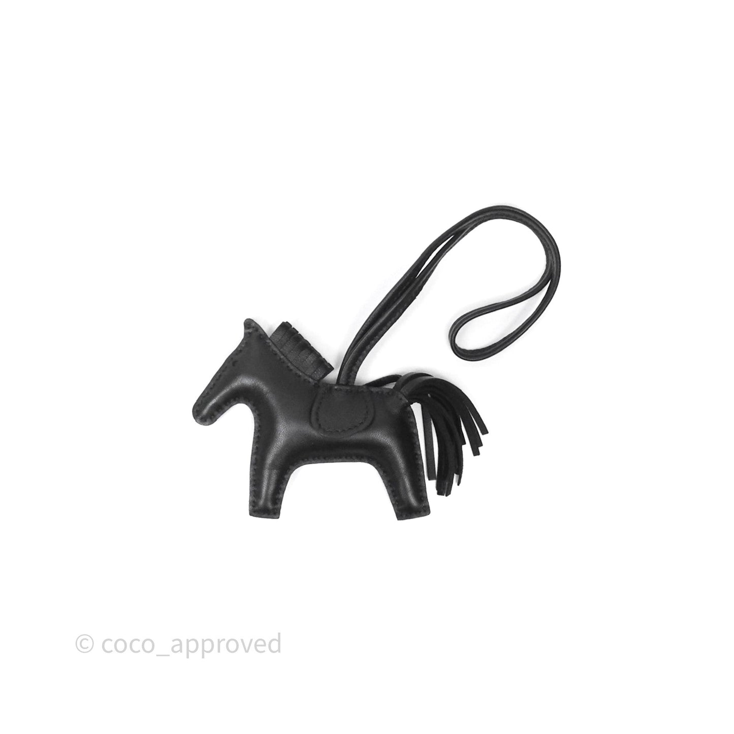 Hermès Rodeo Bag Charm So Black PM