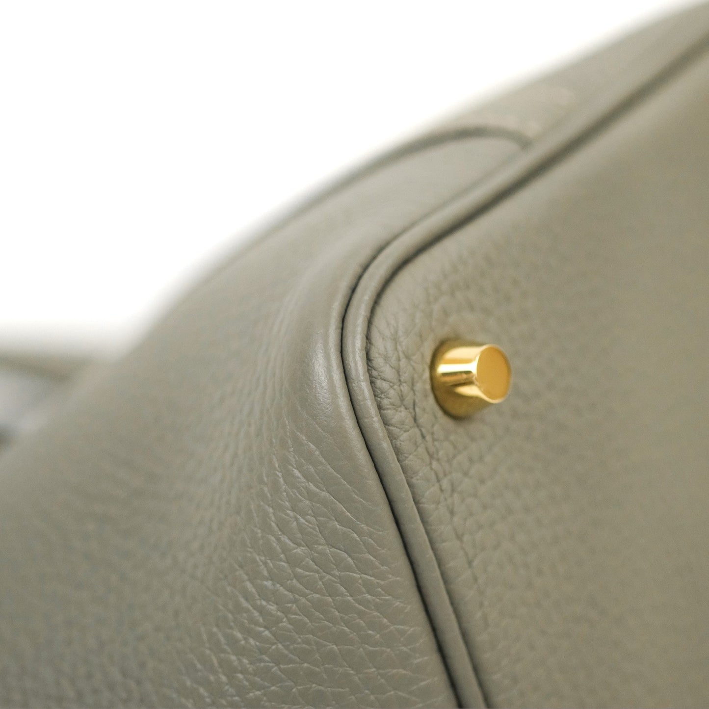 Hermès Picotin Lock 18 Gris Meyer 0L Taurillon Clemence Gold Hardware