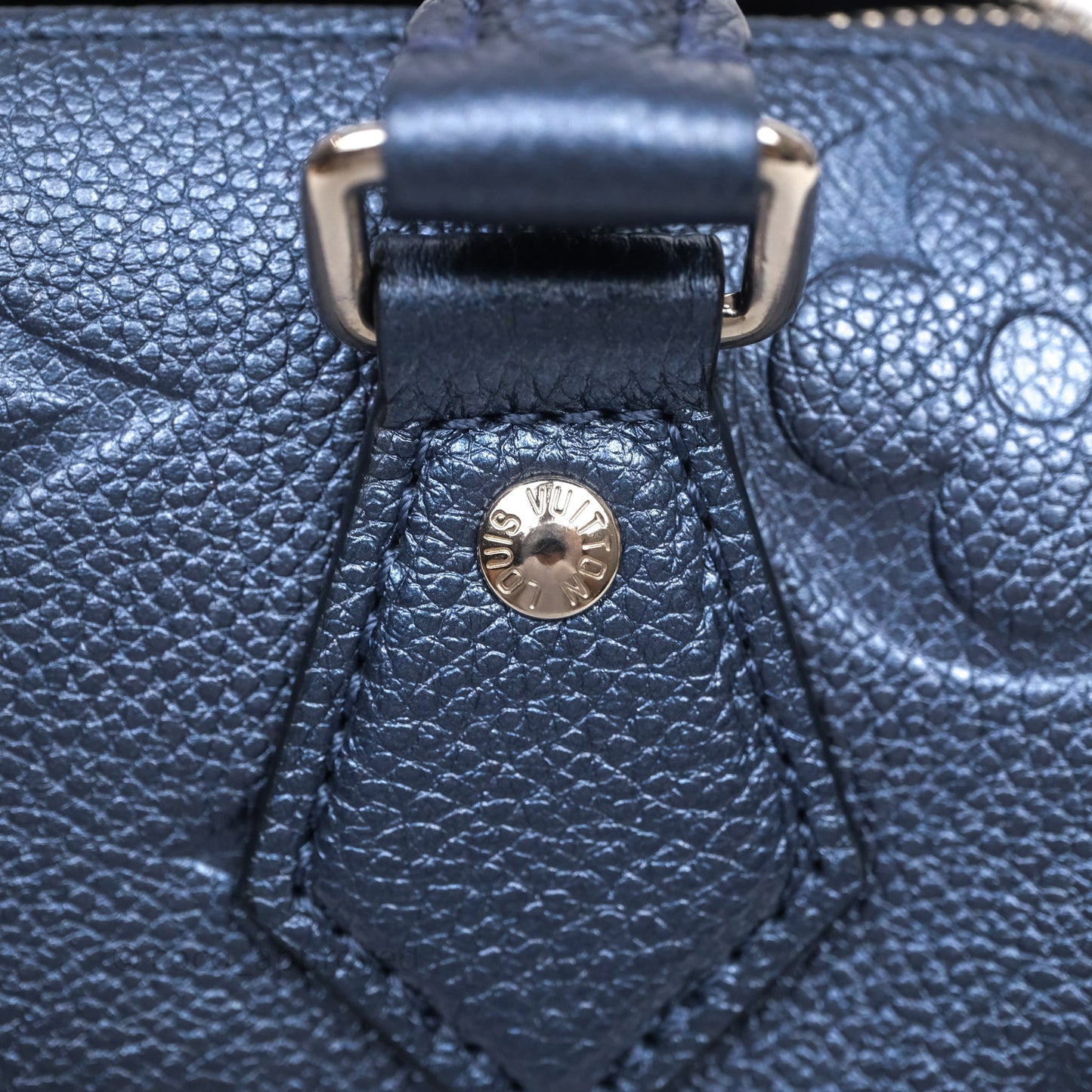 Louis Vuitton Speedy Bandoulière 20 Monogram Empreinte Navy
