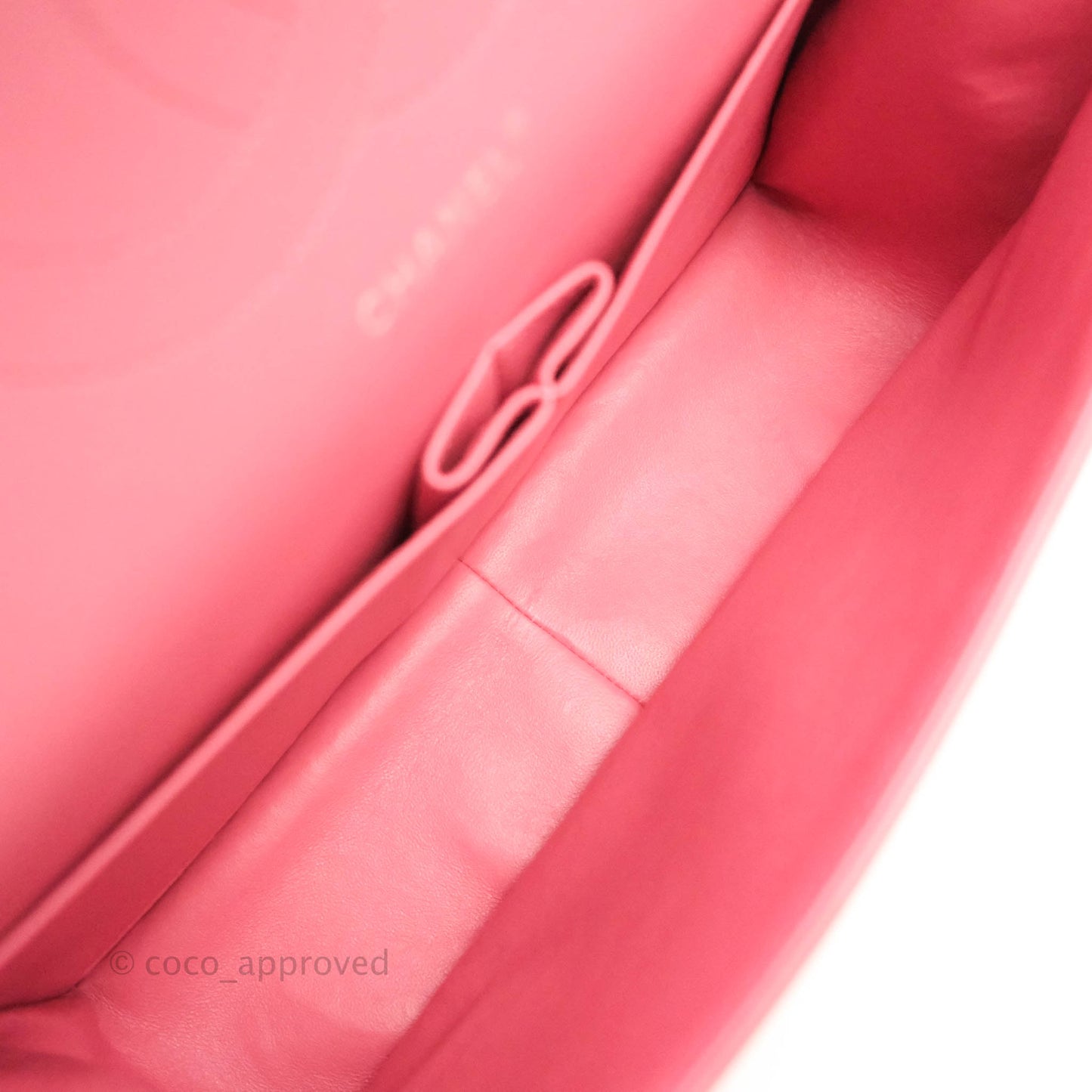 Chanel Jumbo Double Flap Pink Lambskin Silver Hardware⁣⁣