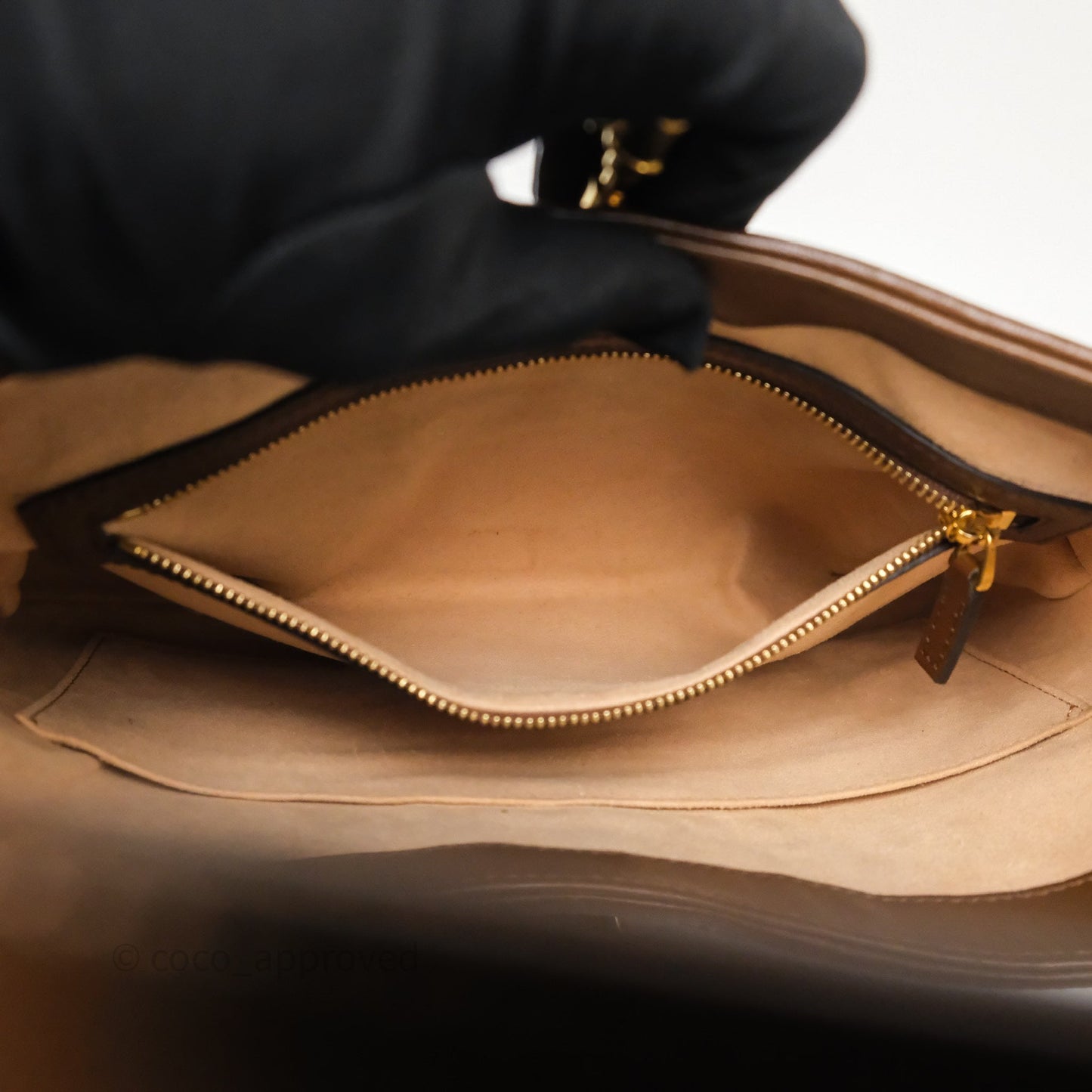 Gucci Jackie 1961 Small Shoulder Bag Beige/Ebony GG Supreme Canvas