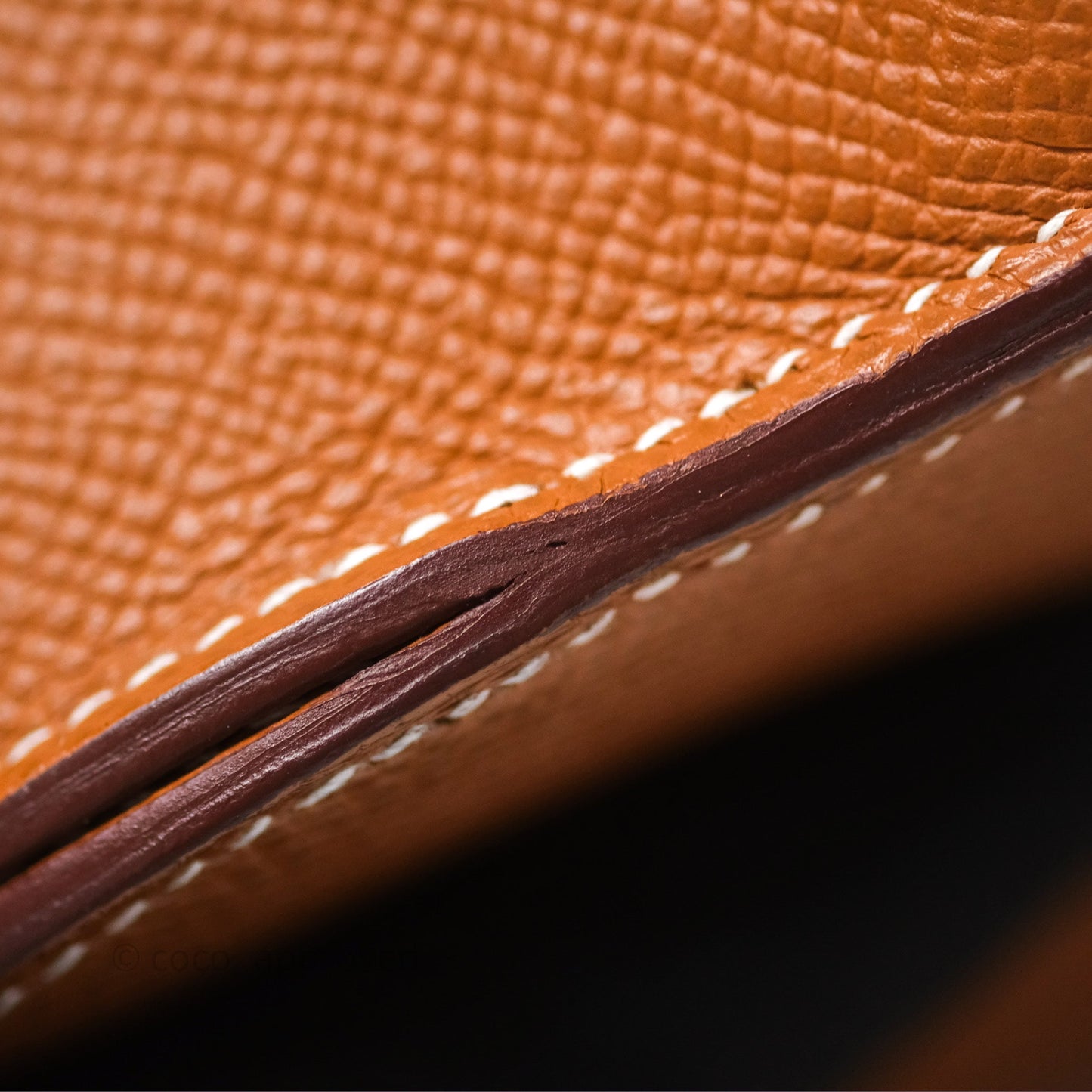 Hermès Della Cavalleria Mini Bag Gold 37 Epsom Palladium Hardware